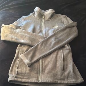 The North Face Gray Full-Zip Jacket